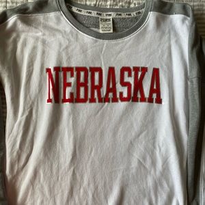 PINK Nebraska Crew Neck